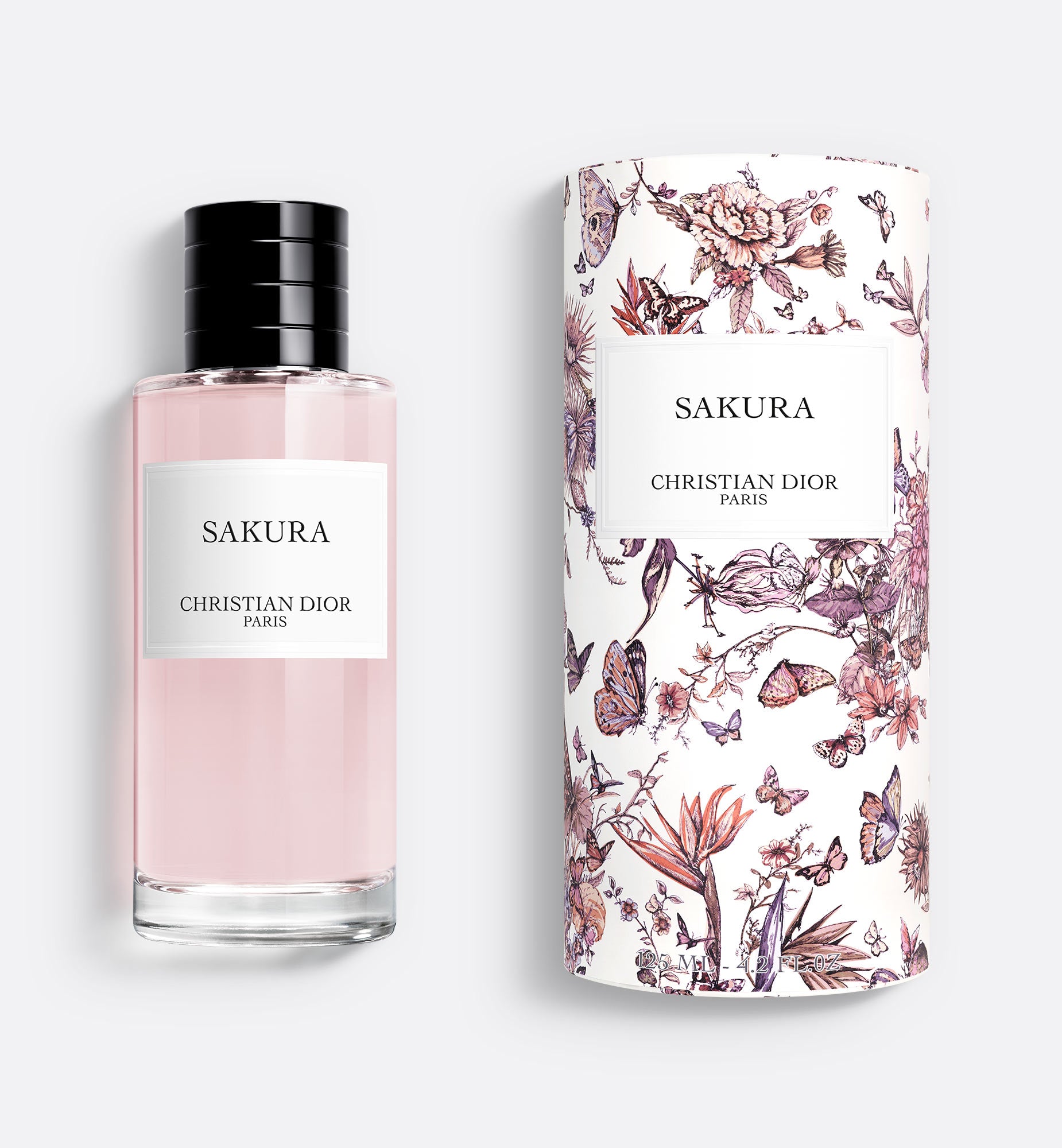 Sakura香薰 – 珍藏版 | 中性香水 – 花香麝香調 – 植物圖騰盒子