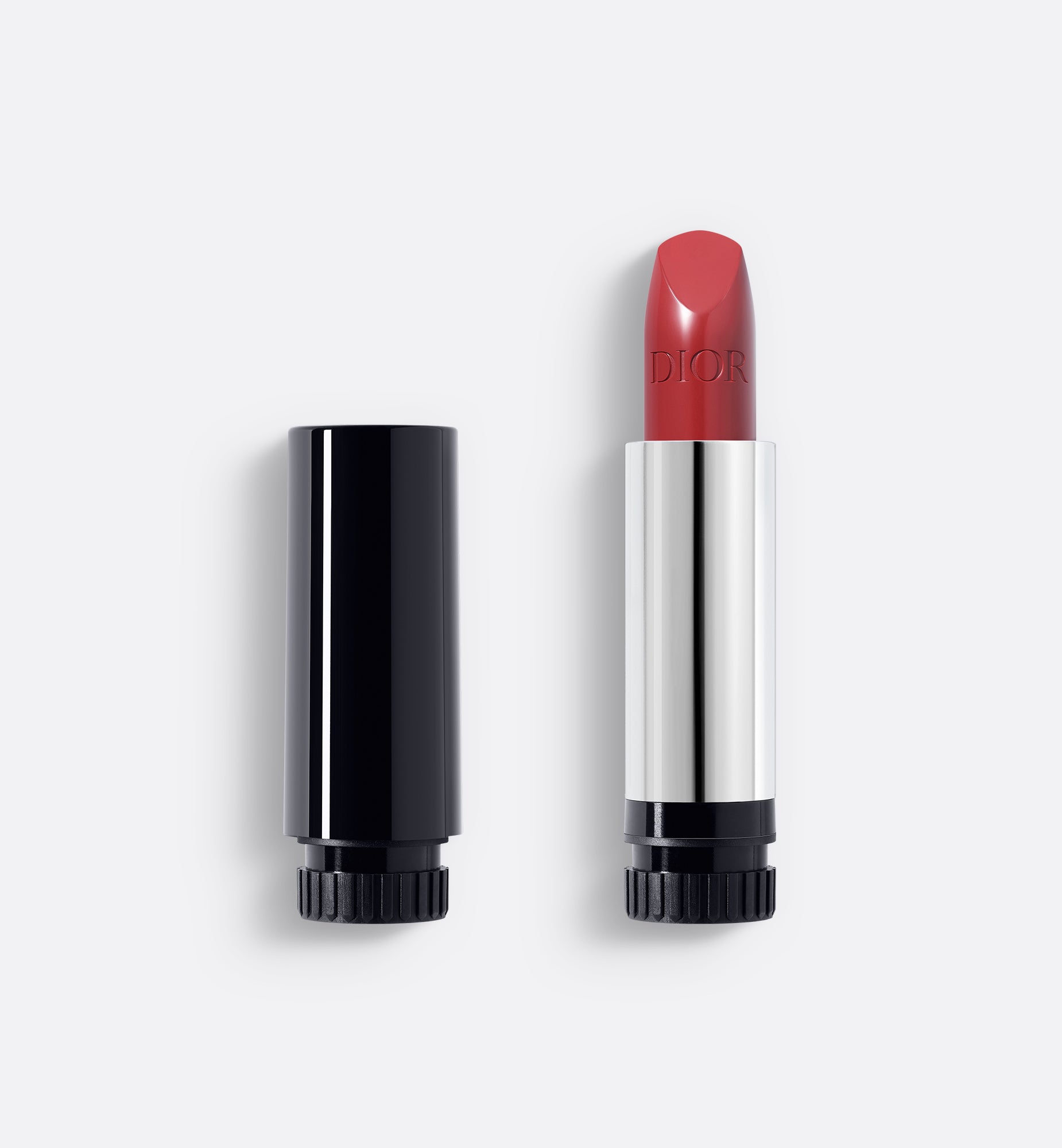 Rouge Dior The Refill | Couture Color Lipstick - Velvet and Satin Finishes - Hydrating Floral Lip Care - Long Wear