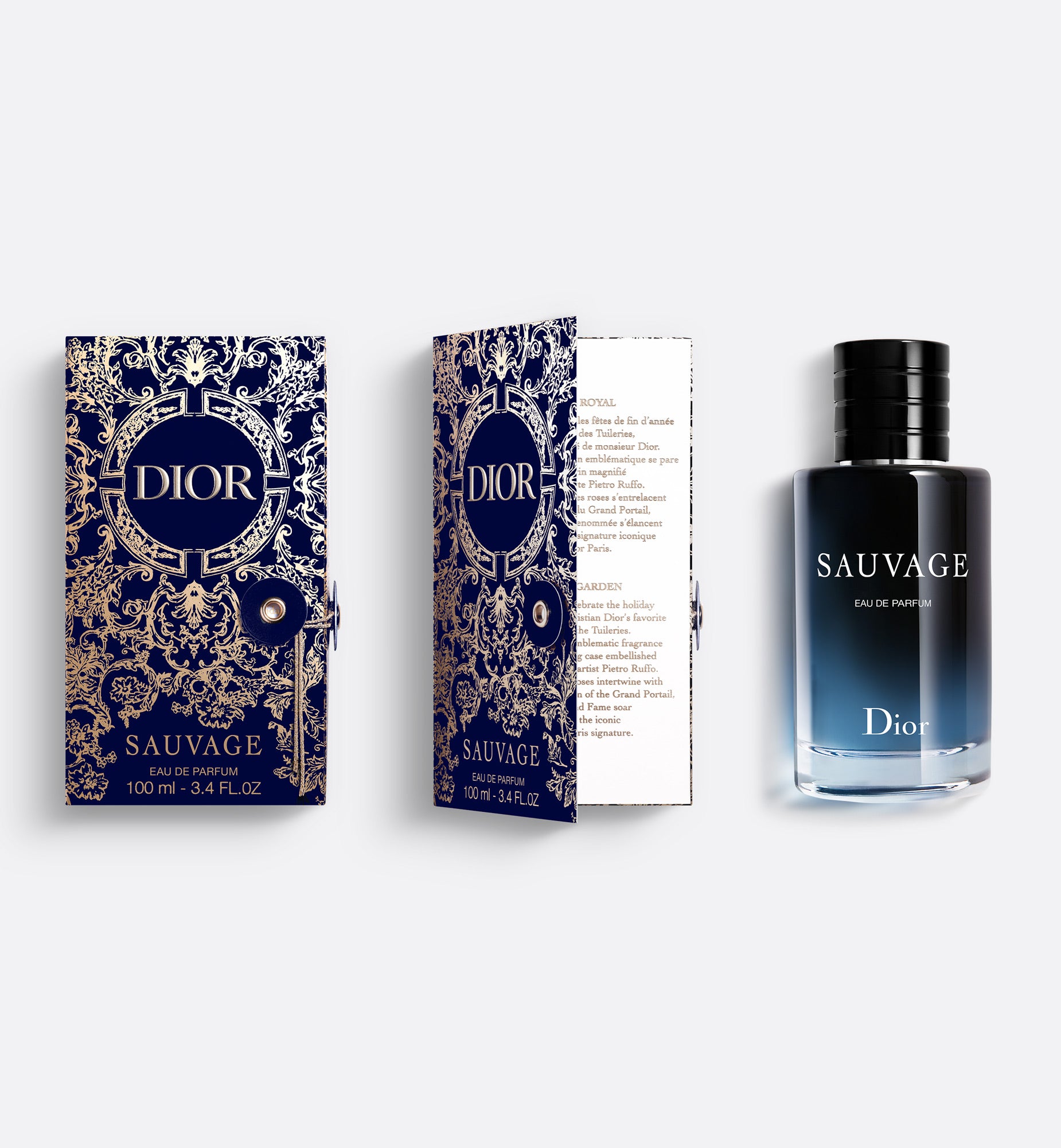 Sauvage Eau de Parfum - Limited Edition | Eau de Parfum - Citrus and Vanilla Notes - Gift Case