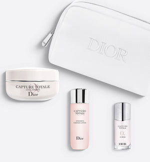 Capture Totale Skincare Pouch | The Youth-Revealing Ritual - Selection of 3 Firming Skincare Products