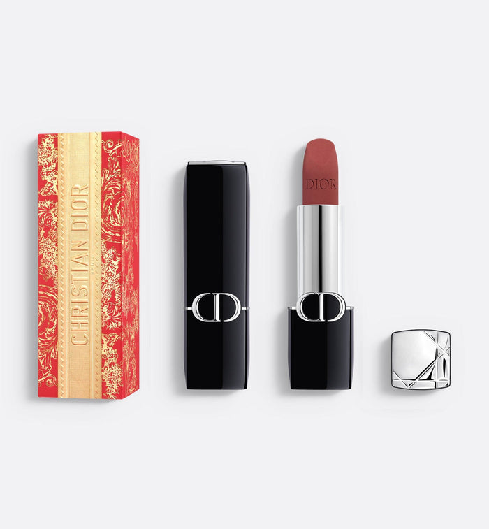 Rouge Dior - Limited Edition | Couture Color Lipstick - Veil and Velvet Finishes - Hydrating Floral Lip Care - Long Wearing