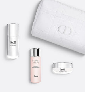 Dior Capture High-Performance Anti-Aging Correction Ritual | Serum, Lotion and Day Cream Trio