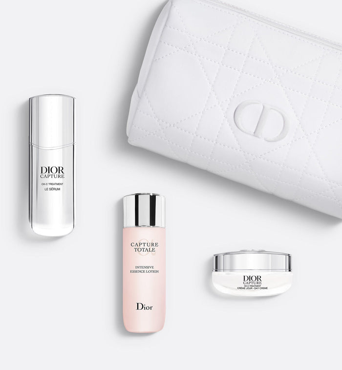 Dior Capture High-Performance Anti-Aging Correction Ritual | Serum, Lotion and Day Cream Trio