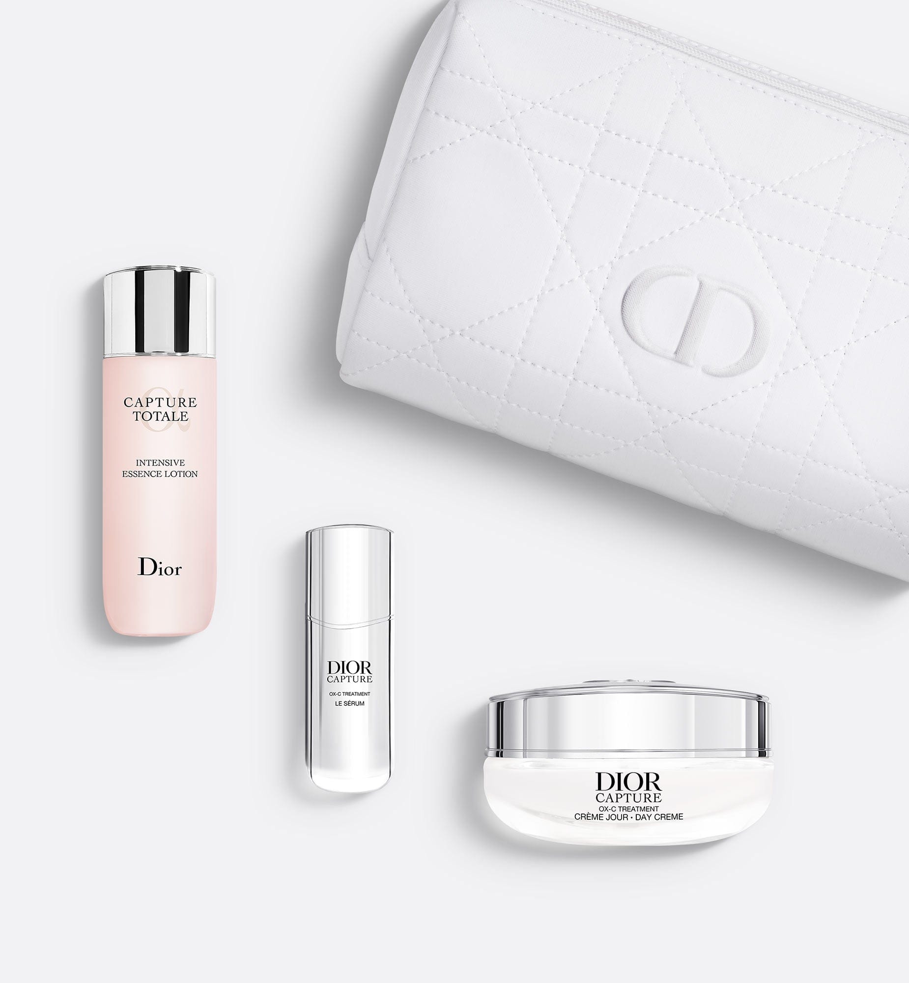 Dior Capture High-Performance Anti-Aging Correction Ritual | Lotion, Serum and Day Cream Trio