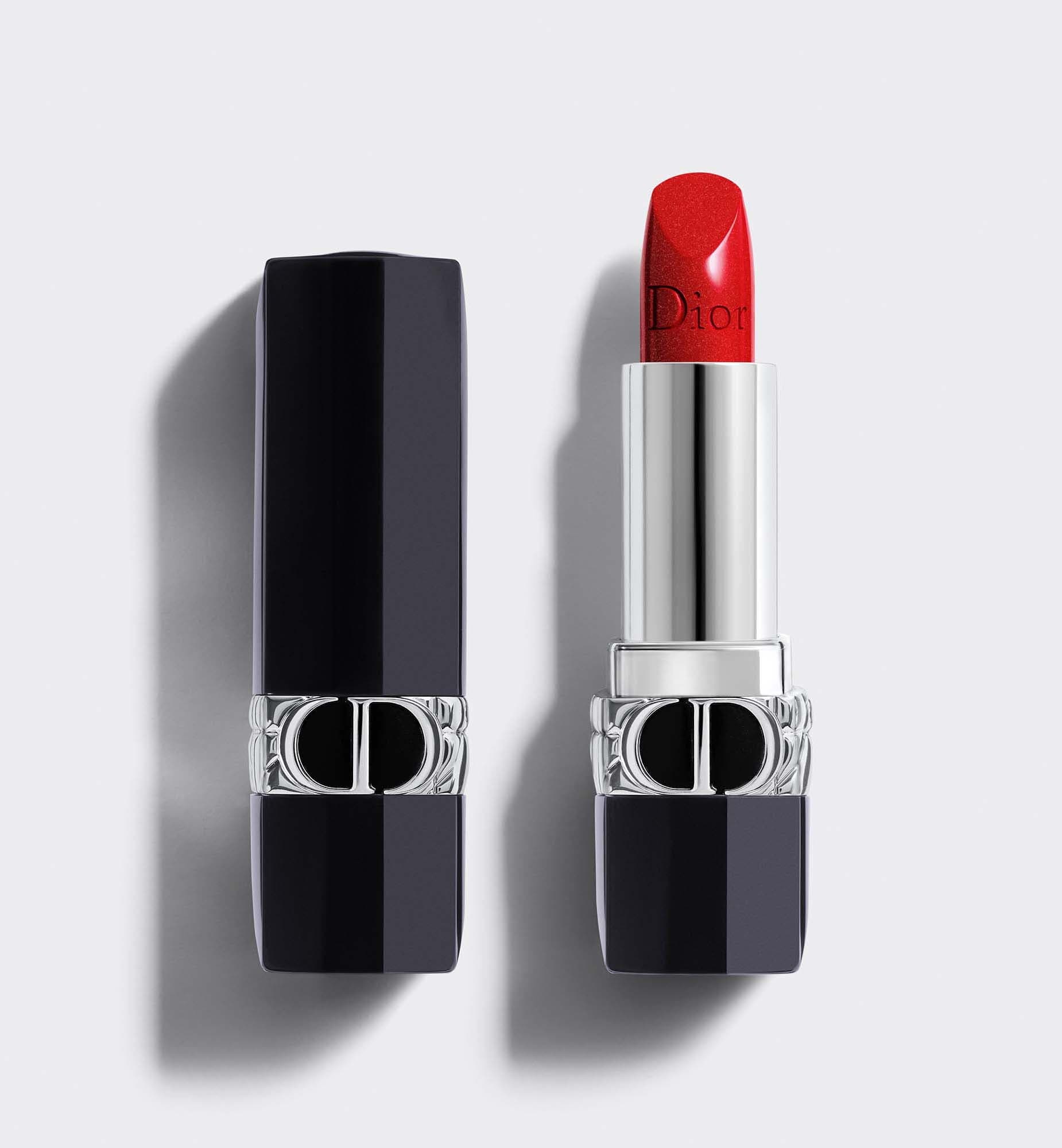 ROUGE DIOR | Refillable Lipstick with 4 Couture Finishes: Satin, Matte, Metallic & New Velvet