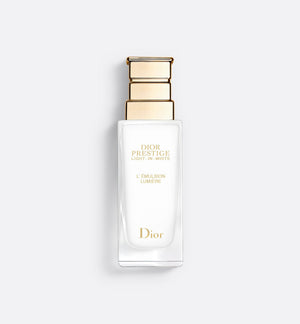 DIOR PRESTIGE LIGHT-IN-WHITE L'ÉMULSION LUMIÈRE | Brightening and Restructuring Skincare - Hydrates, Repairs and Evens Out the Skin