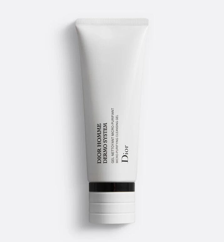 DIOR HOMME DERMO SYSTEM | Micro-Purifying Cleansing Gel - Bio-Fermented Ingredient & Vitamin E Phosphate